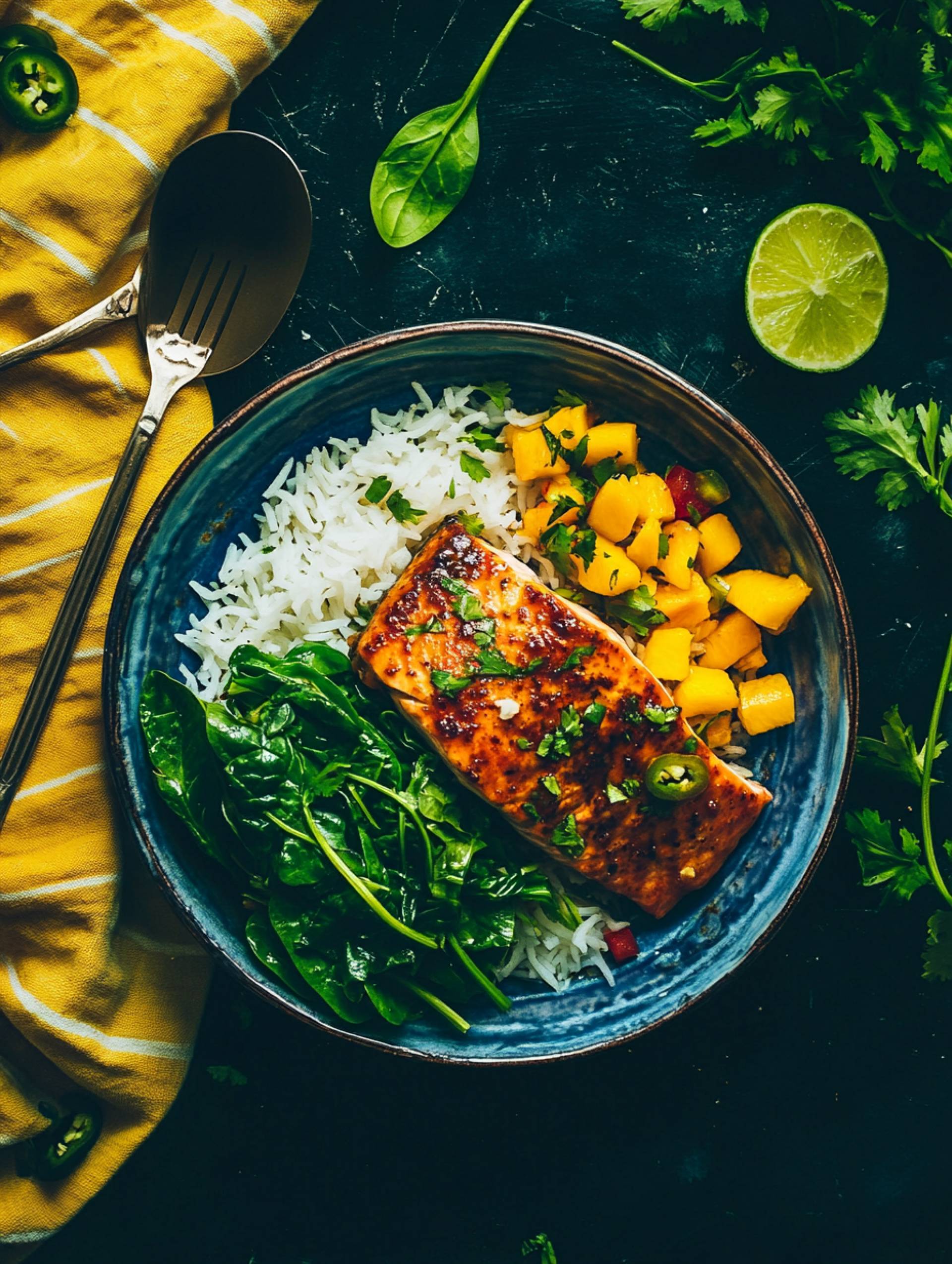 Honey Chipotle Glazed Salmon