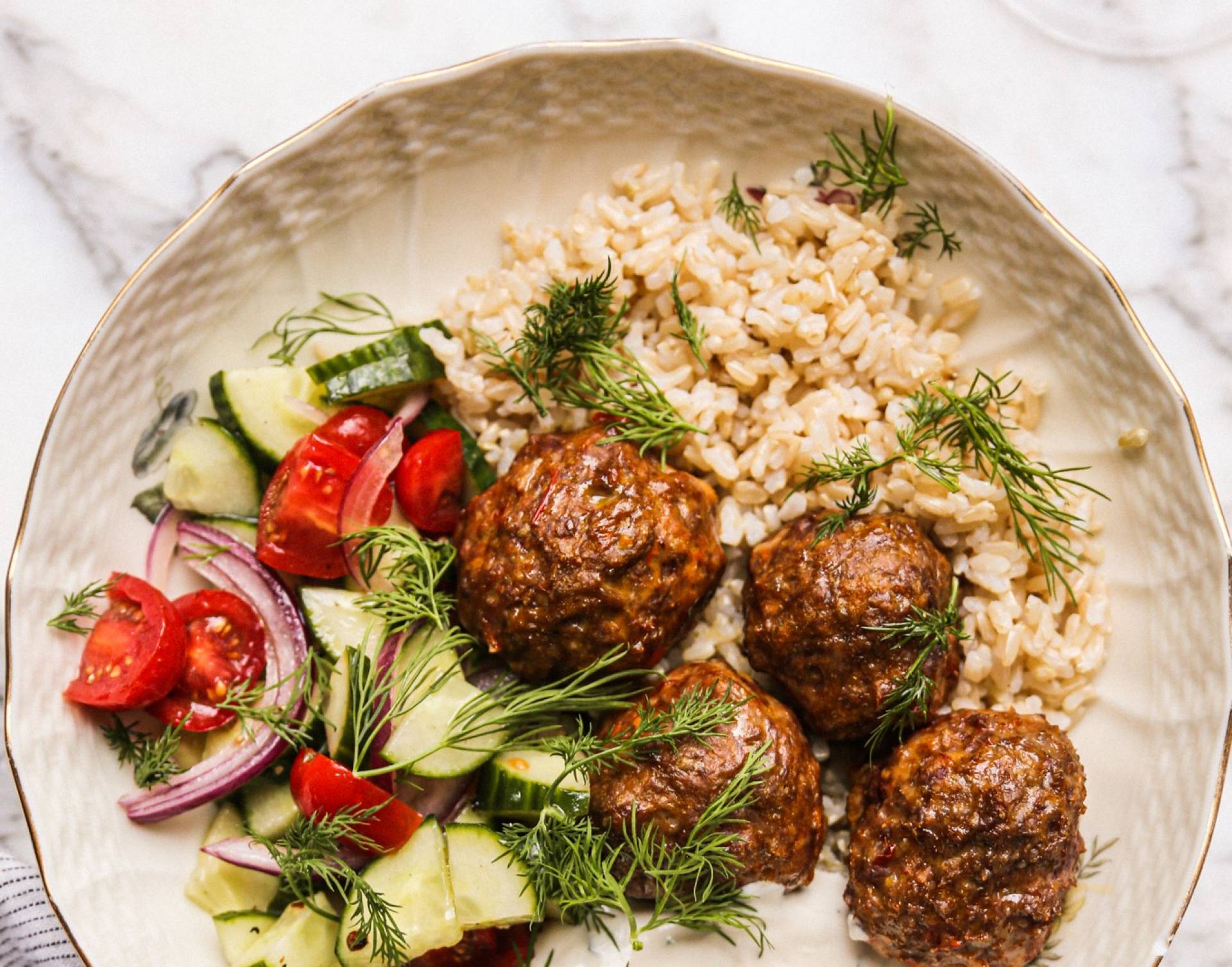 Harissa Turkey Meatballs