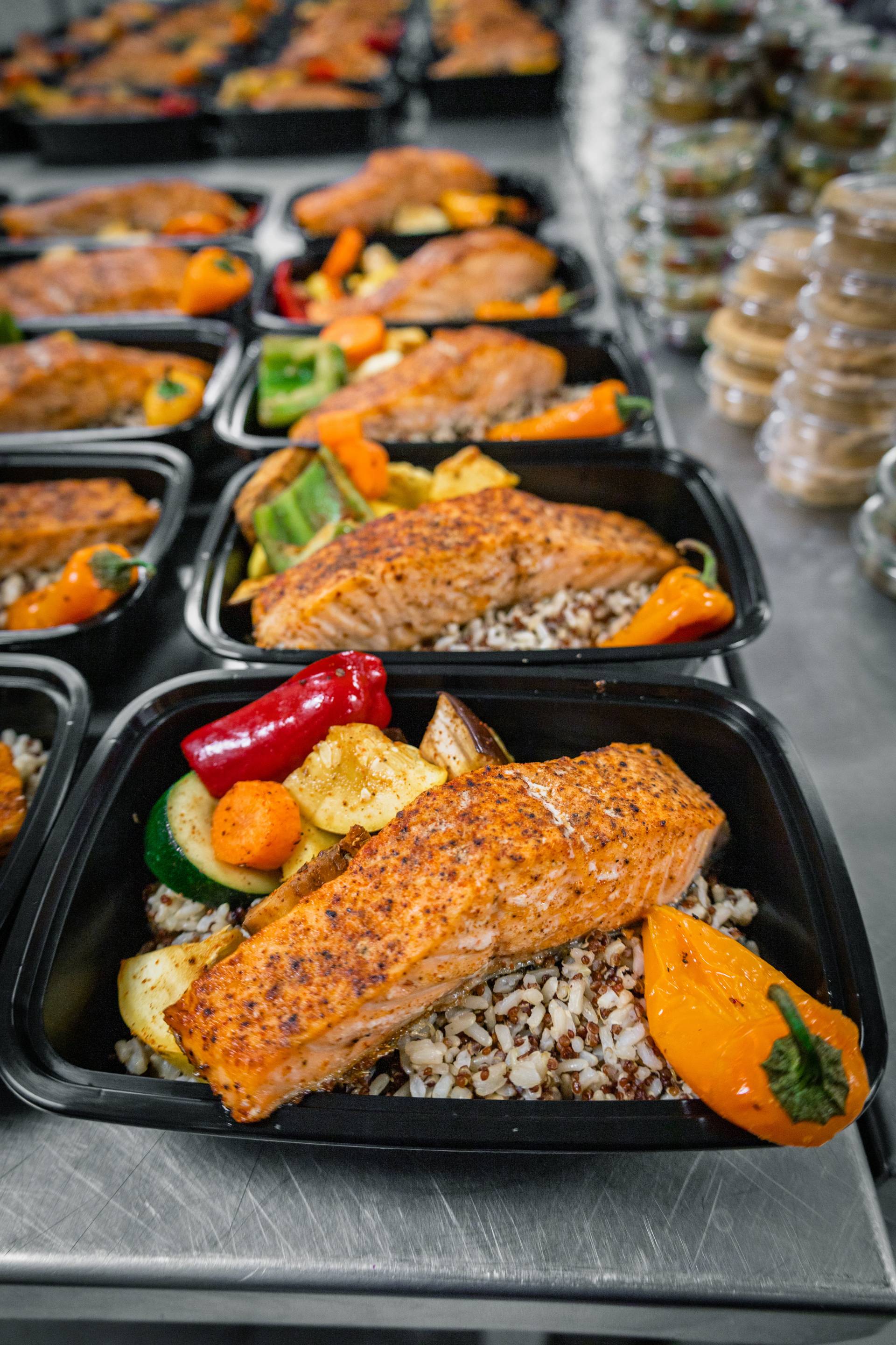 Harissa Salmon [Brown Rice]