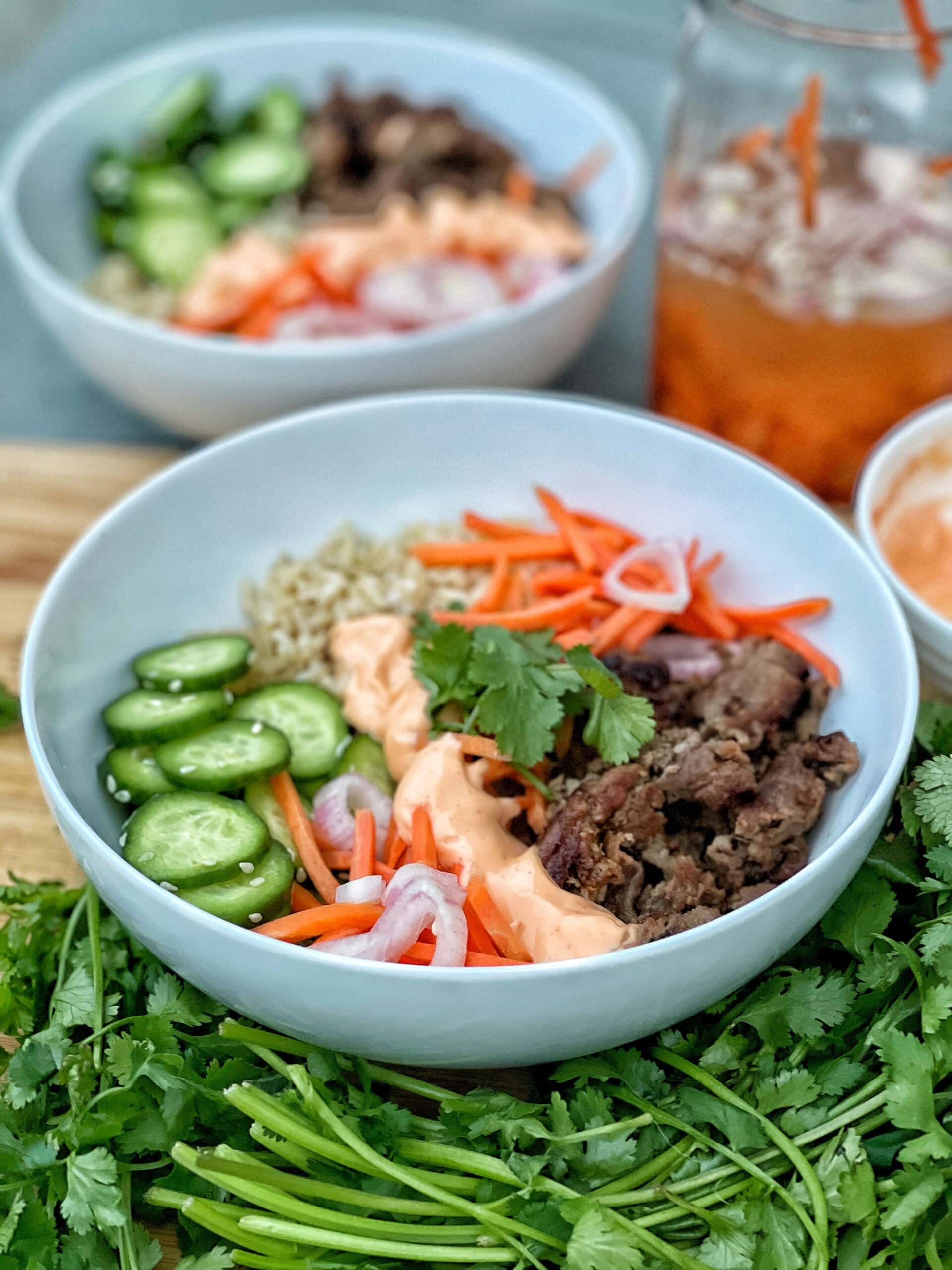 Banh Mi Beef Bowl