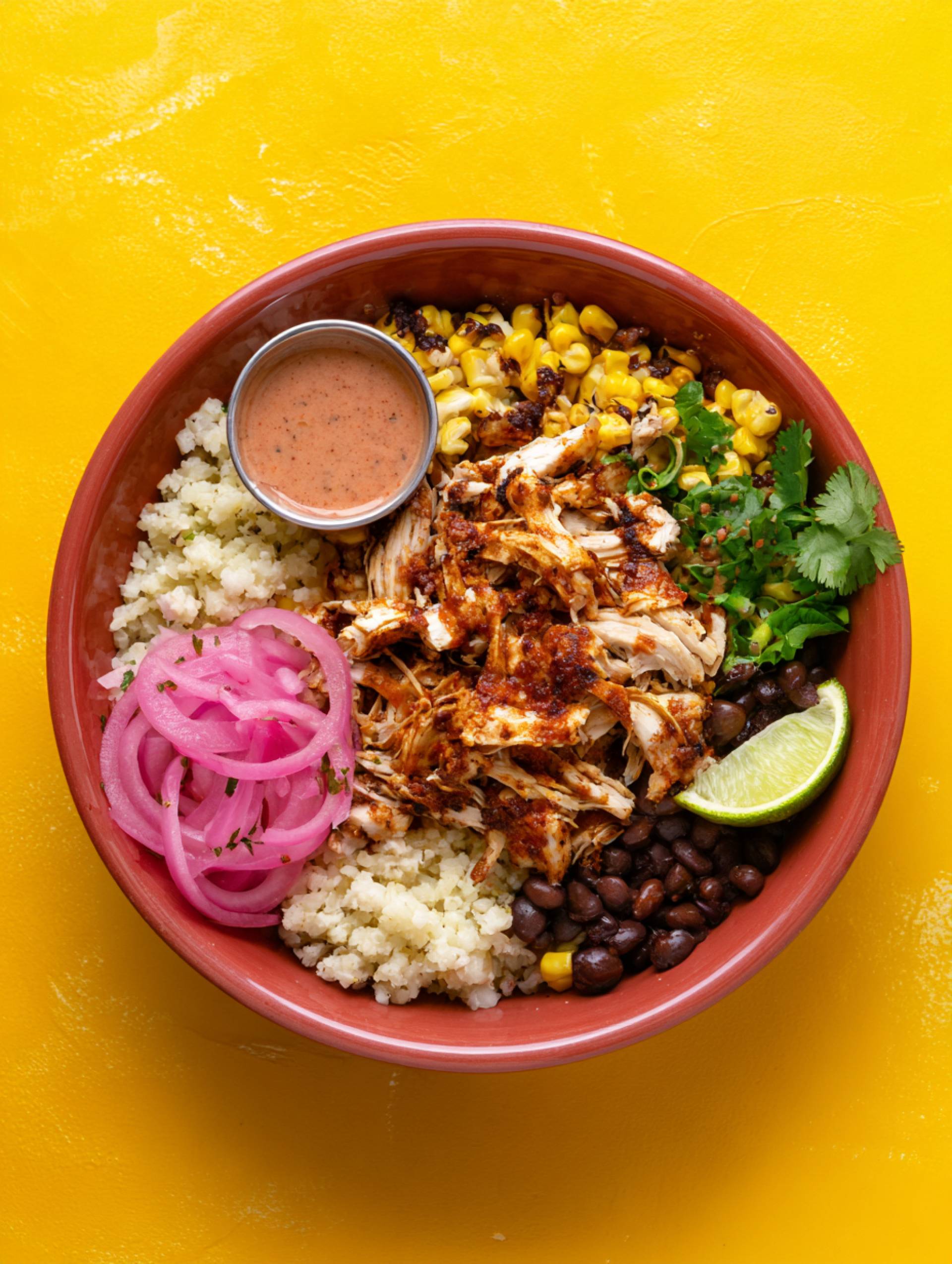 Chicken Burrito Bowl [Low Carb]