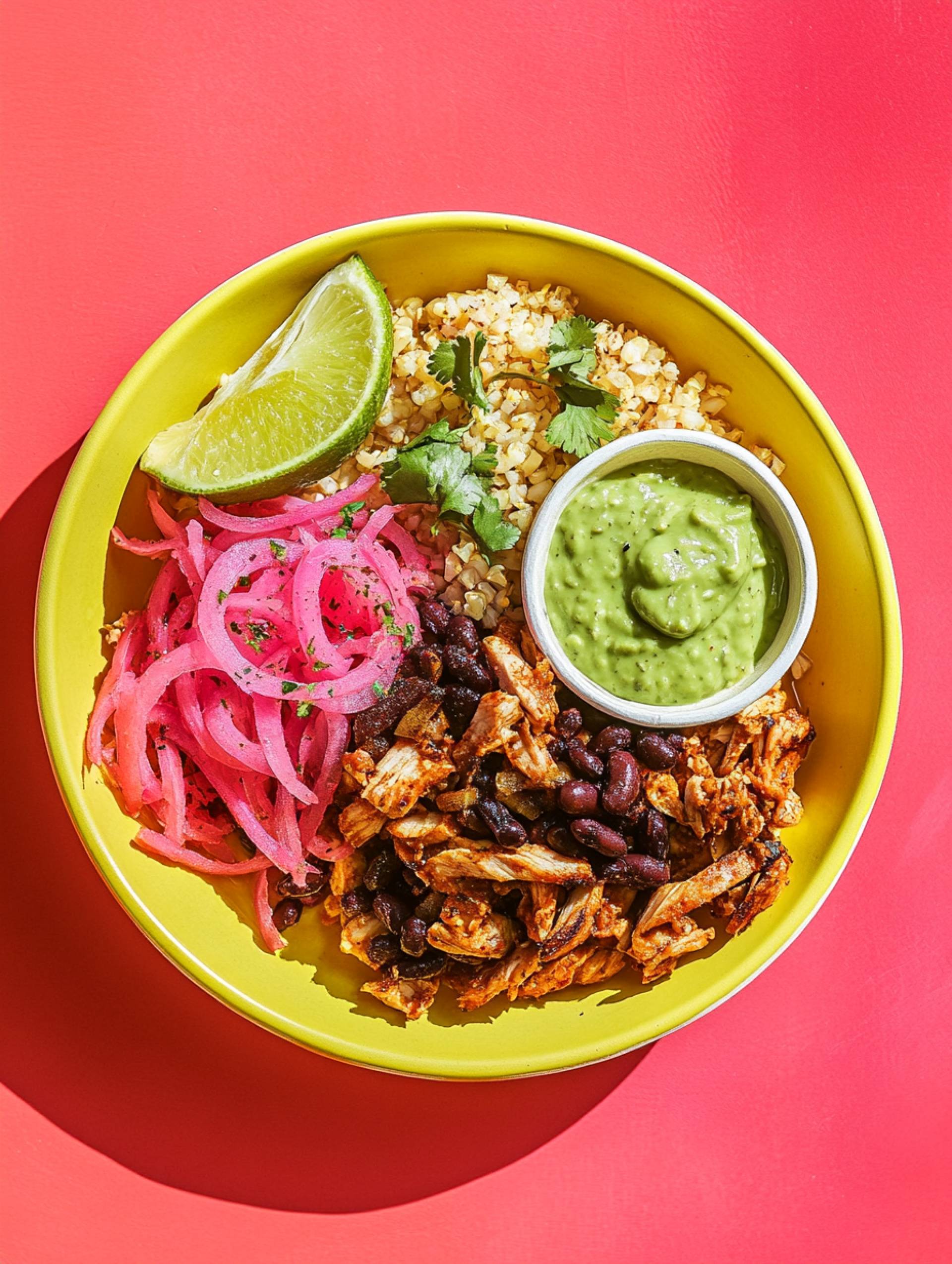 Chicken Burrito Bowl [Low Carb]