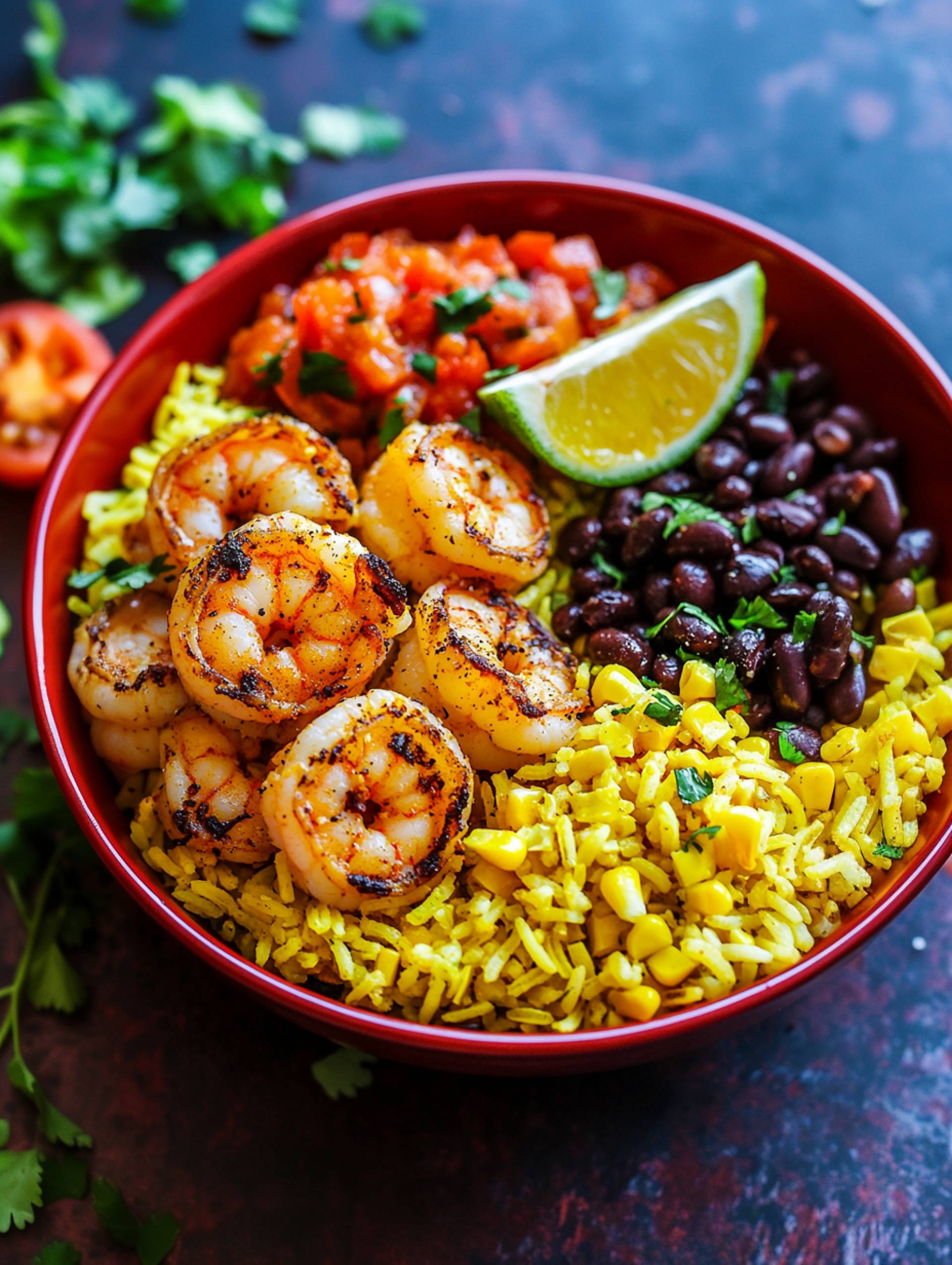 Shrimp Taco Bowl