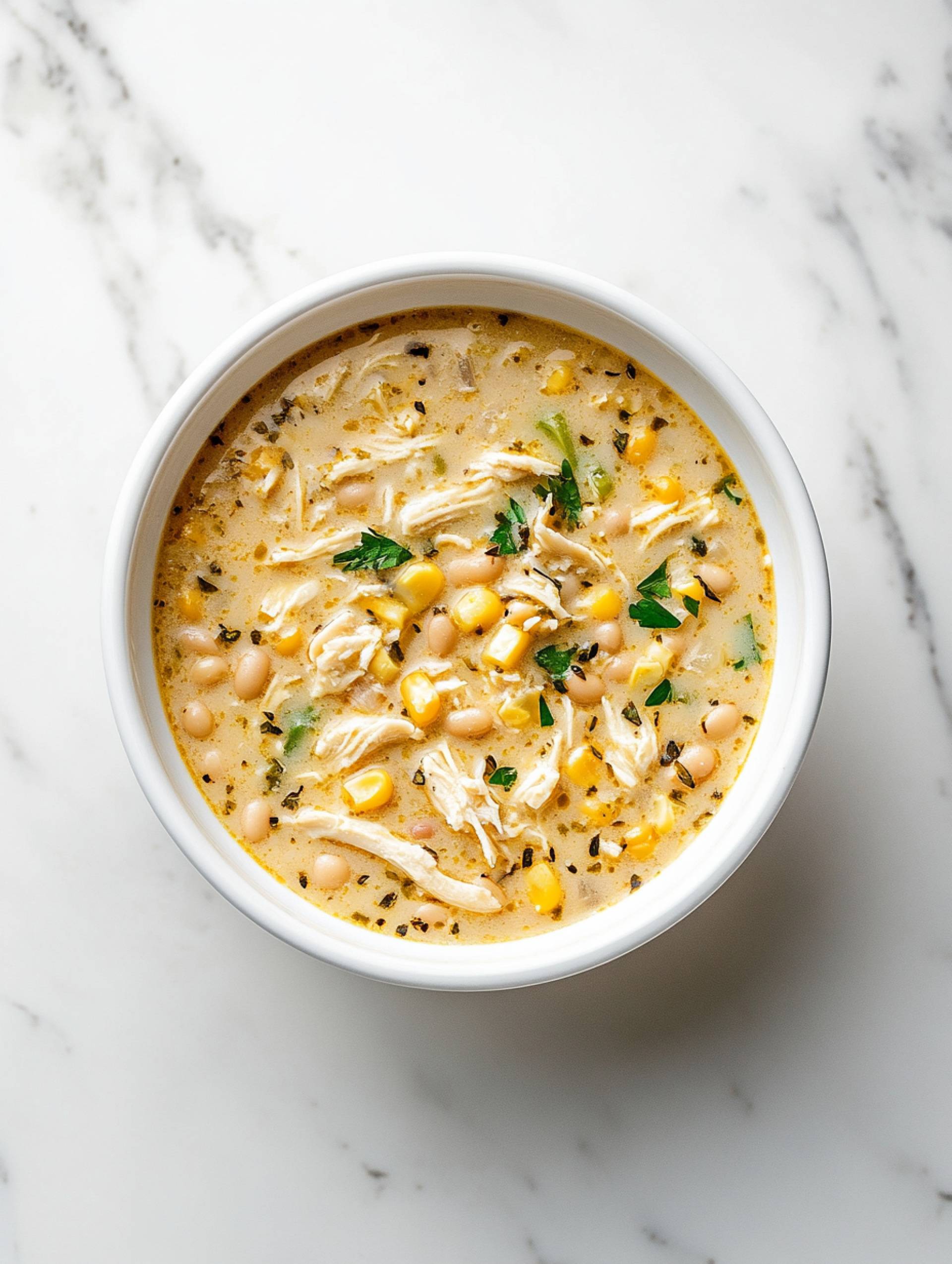 Creamy White Chicken Chili