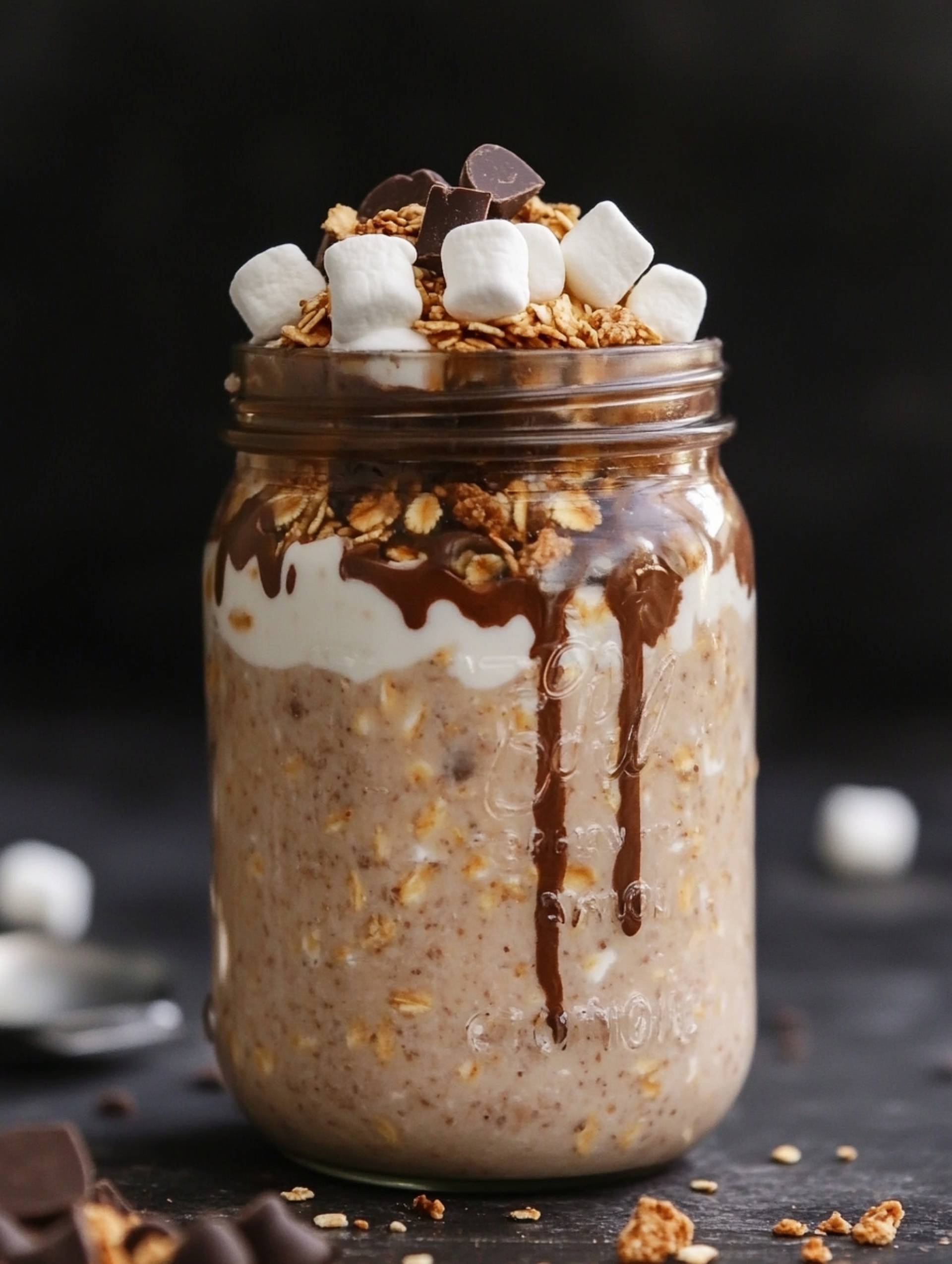 Smores Overnight Oats