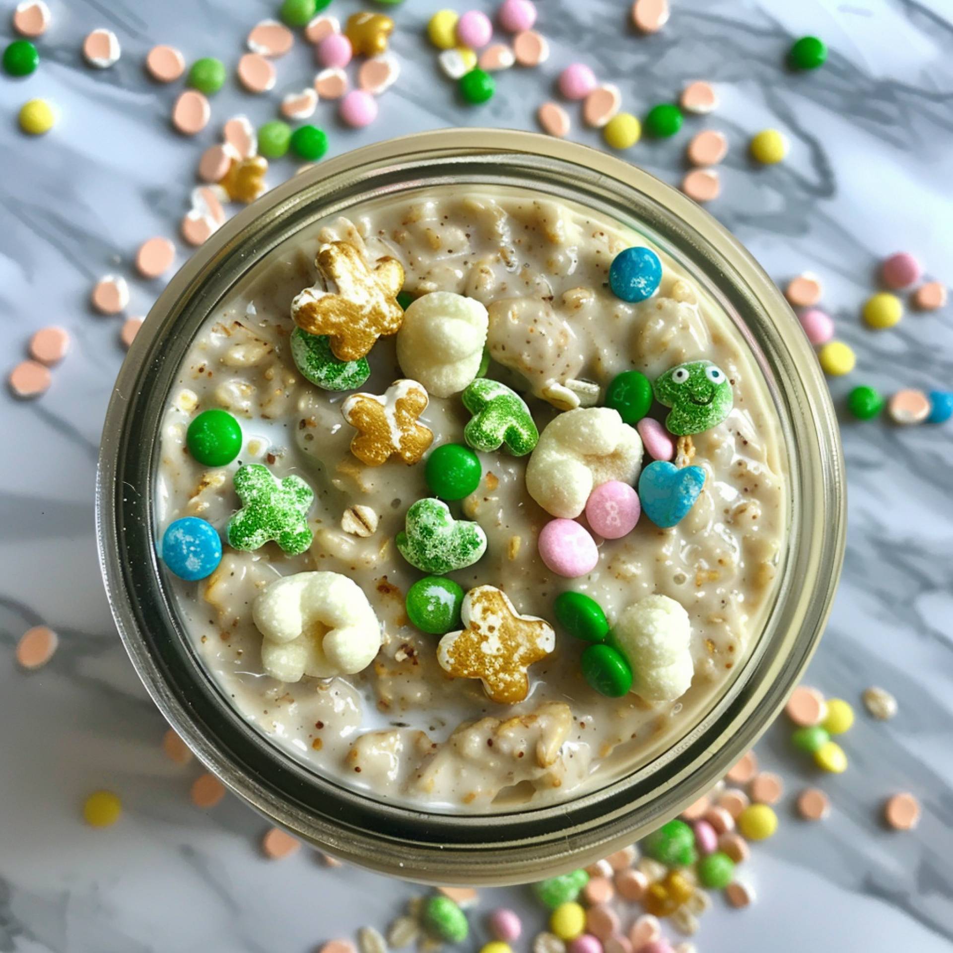 Shamrock Overnight Oats