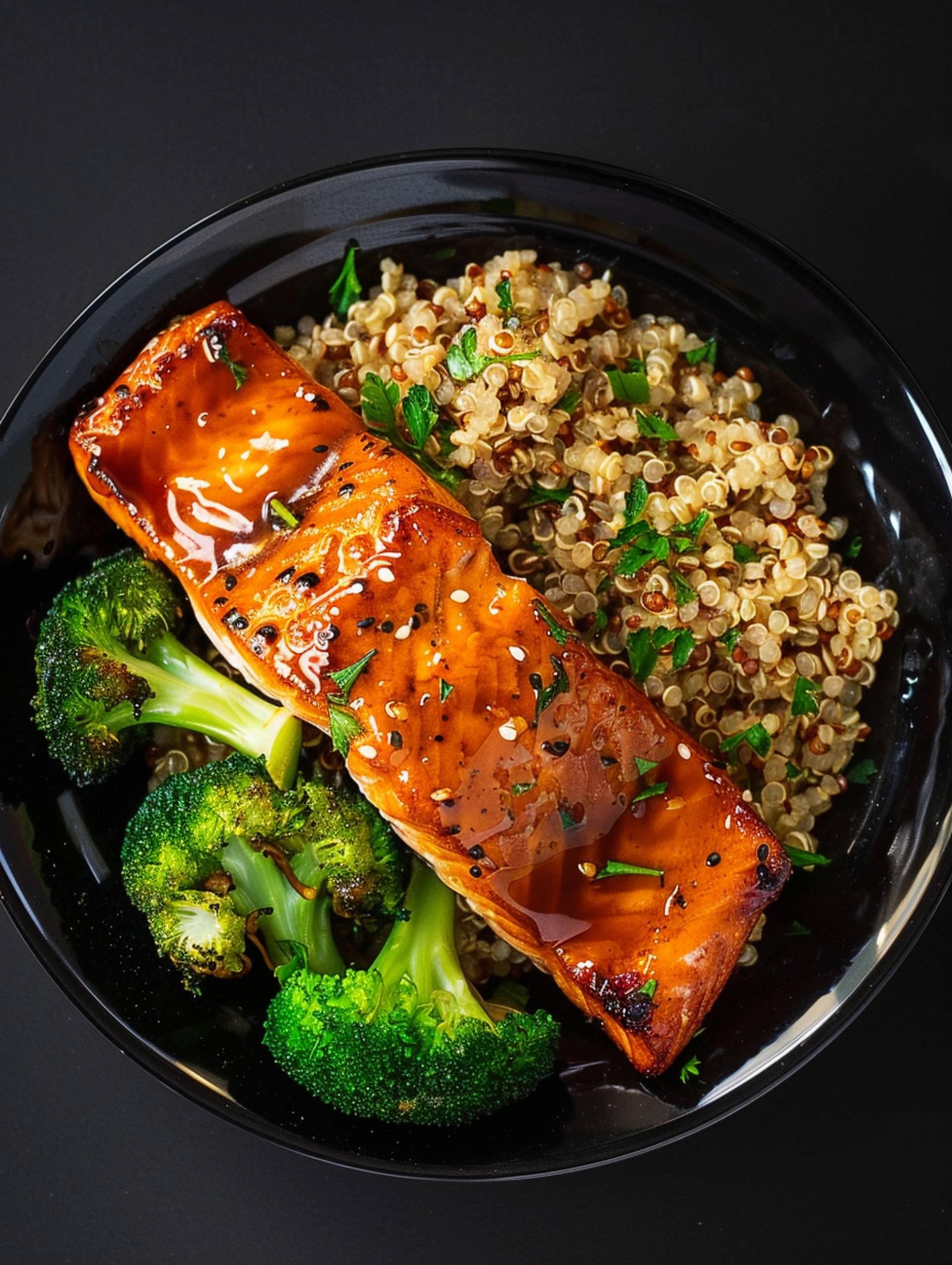 Brown Sugar Glazed Salmon