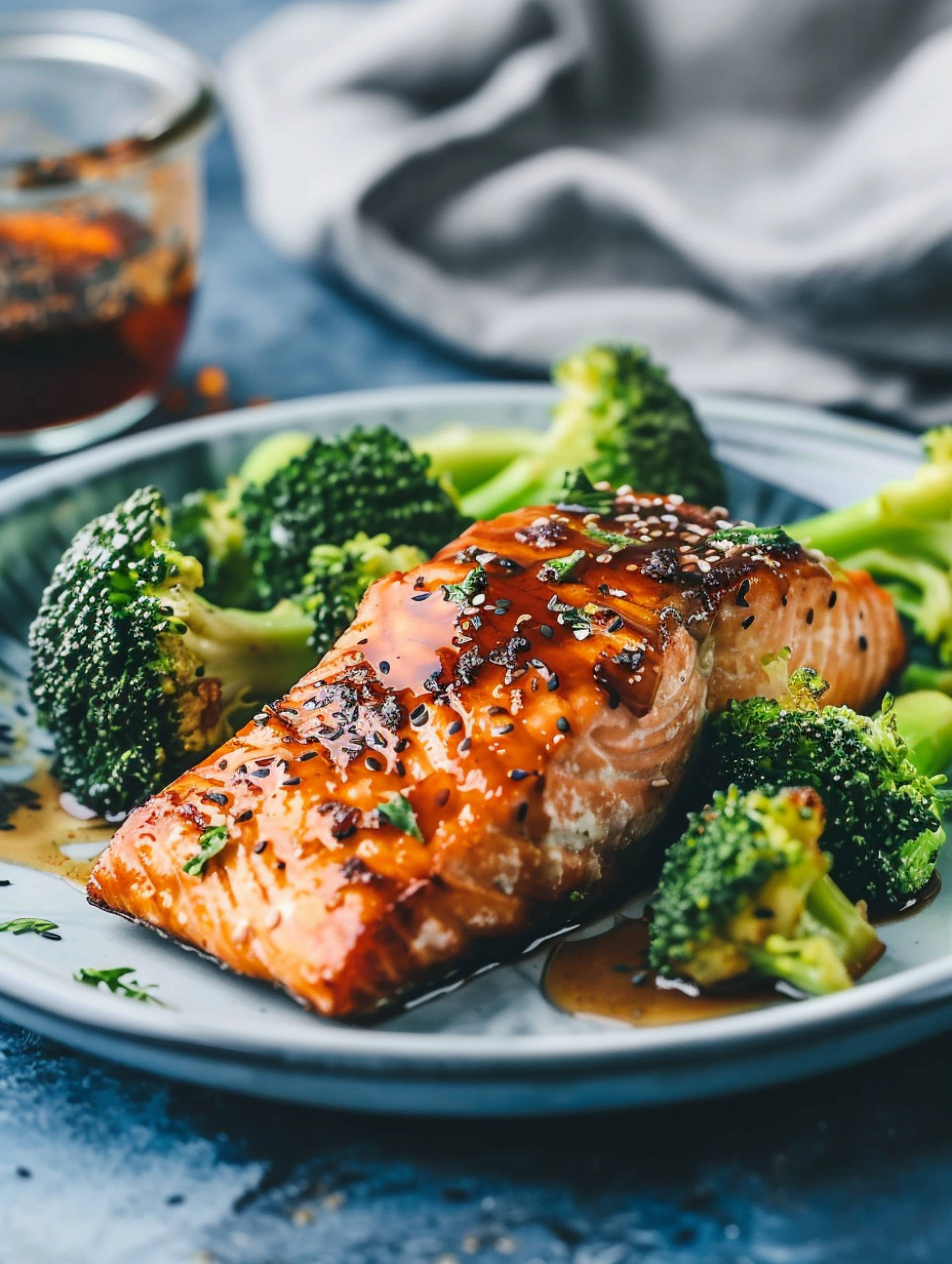 Brown Sugar Glazed Salmon [Low Carb]